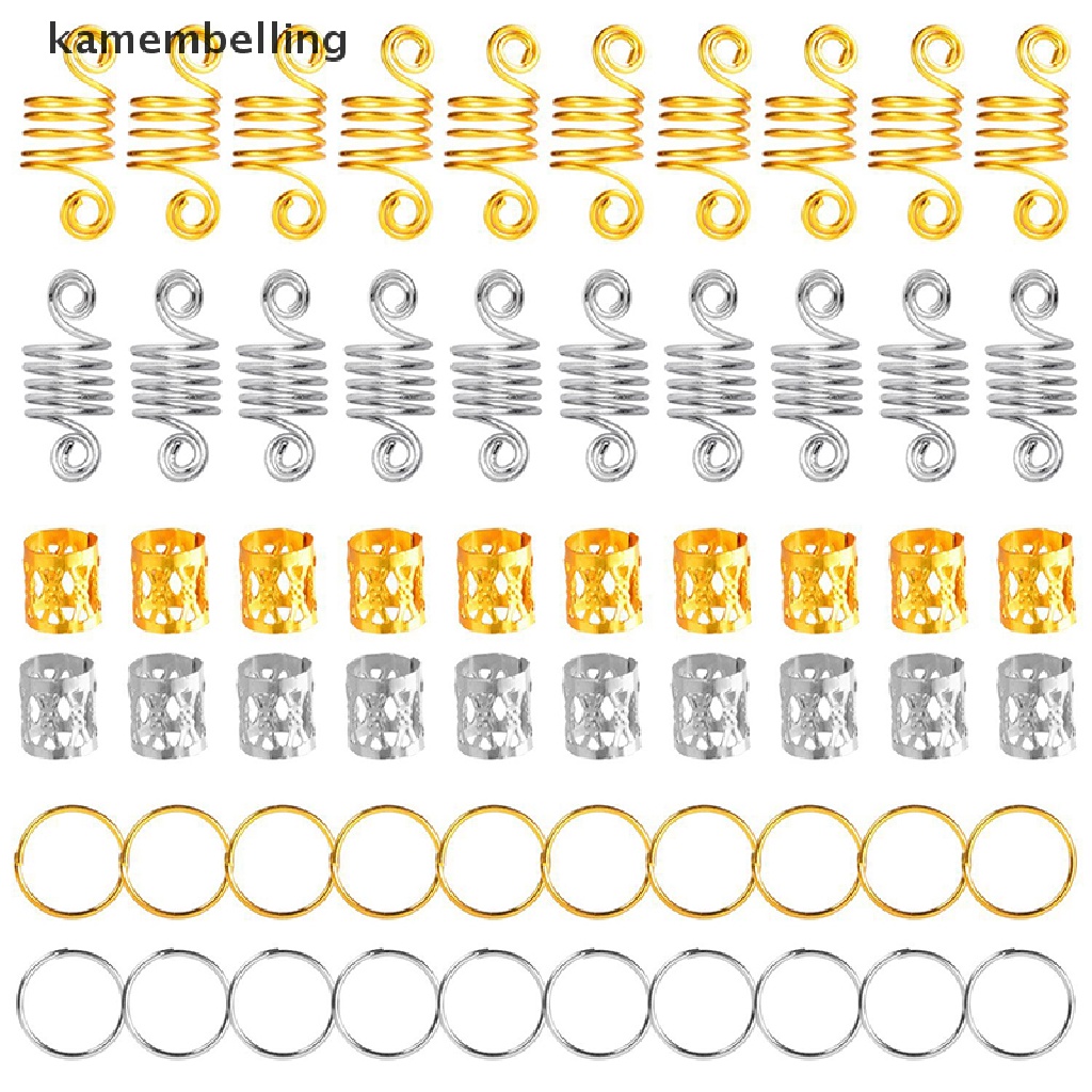 Set 60 Hạt Bện Tóc kamembelling Độc Đáo