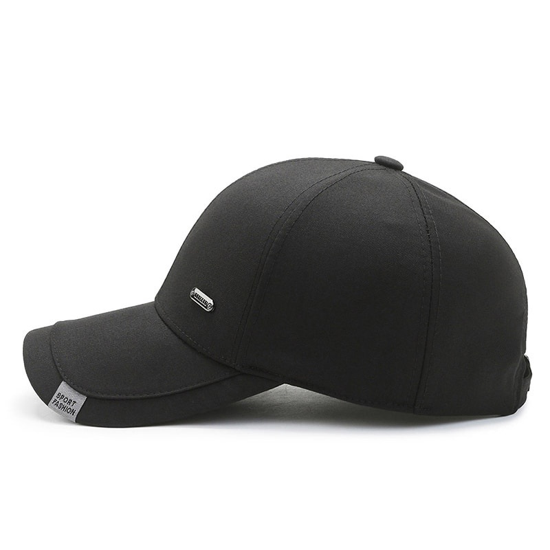 Mũ Lưỡi Trai Vải Cotton Thoải Mái Phong Cách Hip hop Thời Trang Thu Đông Cho Nam