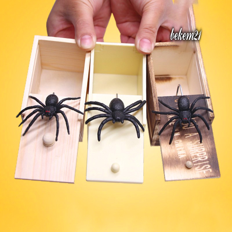 Hộp Gỗ Biến Ra Con Vật ngẫu nhiên, Đồ Chơi Troll Vui Nhộn, Hù Dọa Ngày Halloween, Sáng Tạo, Thông Minh Cho Bé