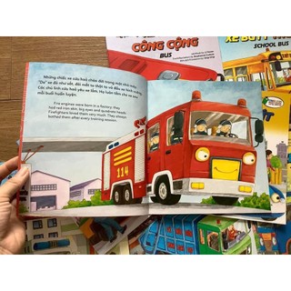 Sách - Thế Giới Xe Cộ - bộ 8 cuốn