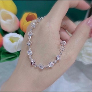 Lắc tay khối hộp lập phương BẠC TA xịn