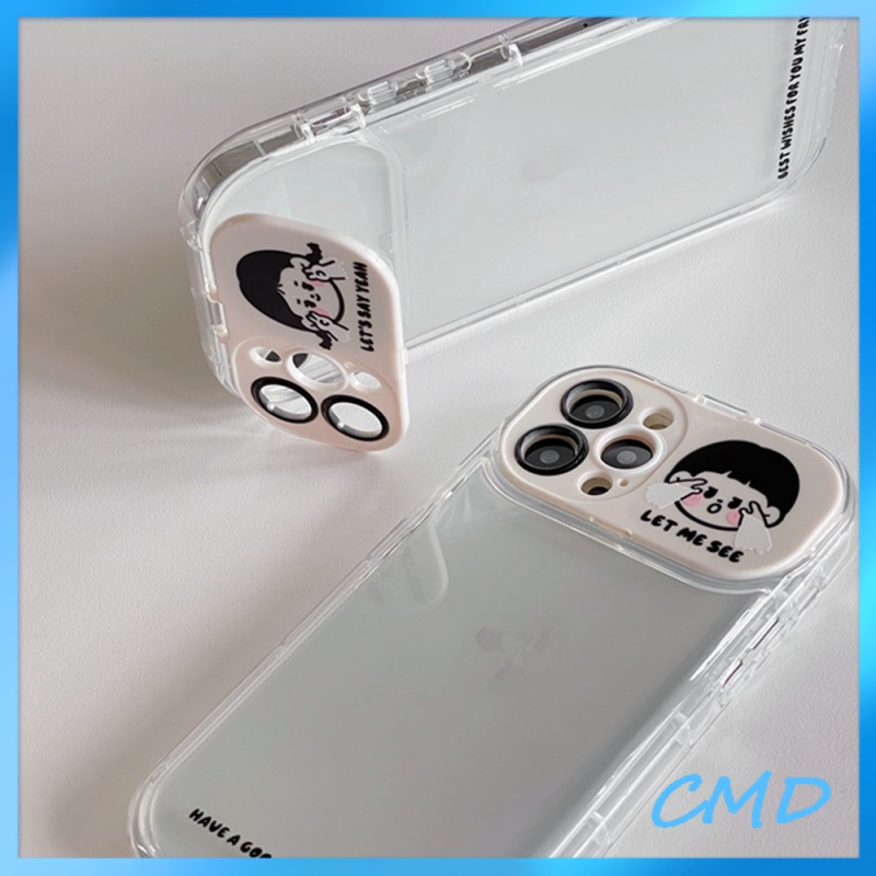 Ốp Lưng iPhone Camera Hoa Thỏ Hoa Tpu + Gương Trang Điểm Graffiti Các cặp đôi Có giá đỡ Gương trang điểm  Cho Iphone 7plus / 8plus / X / xs / xsmax / 11 / 12 / 13 / 14 / Plus / pro / pro max-5038
