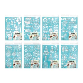 Khuôn xịt tuyết trang trí giáng sinh uncle bills xd2034