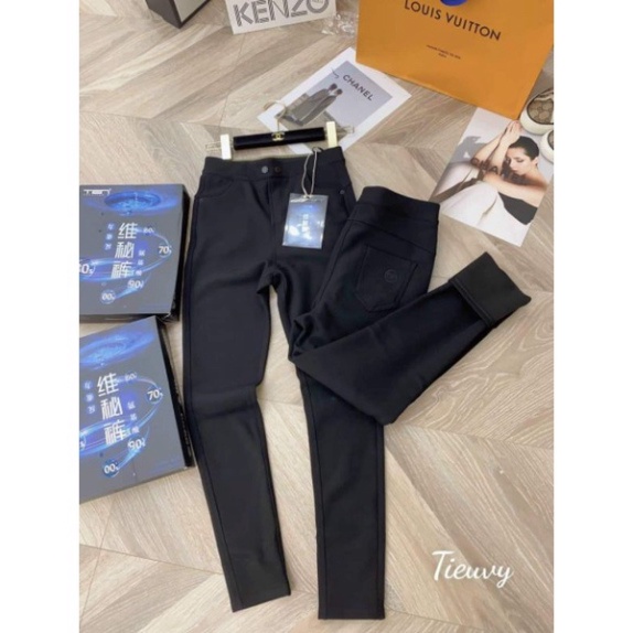Quần legging lót lông hộp xanh hàng QCL1 - AnnaShop