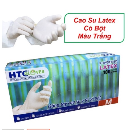 Bao tay y tế không bột 3 màu đủ size mẫu mới