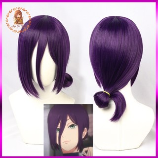 [Có sẵn] wig/tóc giả cosplay Reze Chainsaw Man màu tím than