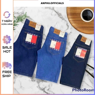 AP14 [Ảnh thật] Quần short jean nam AnPhu Store co giãn có 7 size kiểu dáng thời trang nam tính (3 màu)