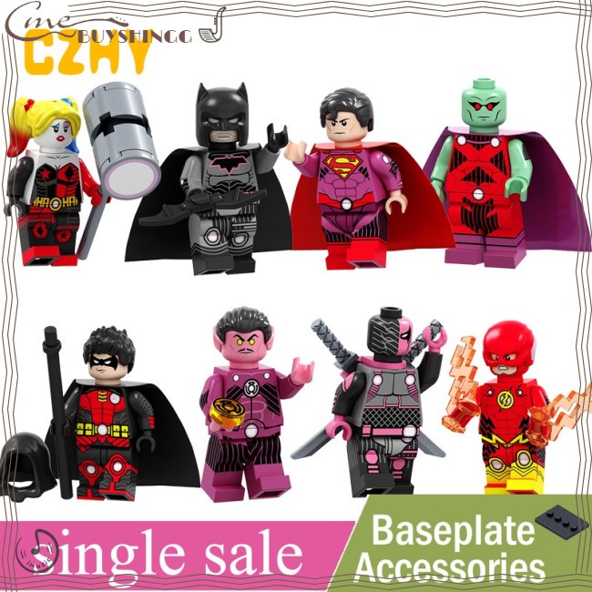 Mô Hình Lego Siêu Anh Hùng Deadpool Batman Superman Dành Cho Bé PG8211