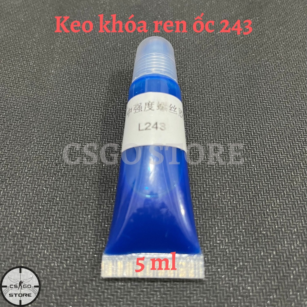 Keo loctite khóa ren ốc bướm balisong CSGO các loại