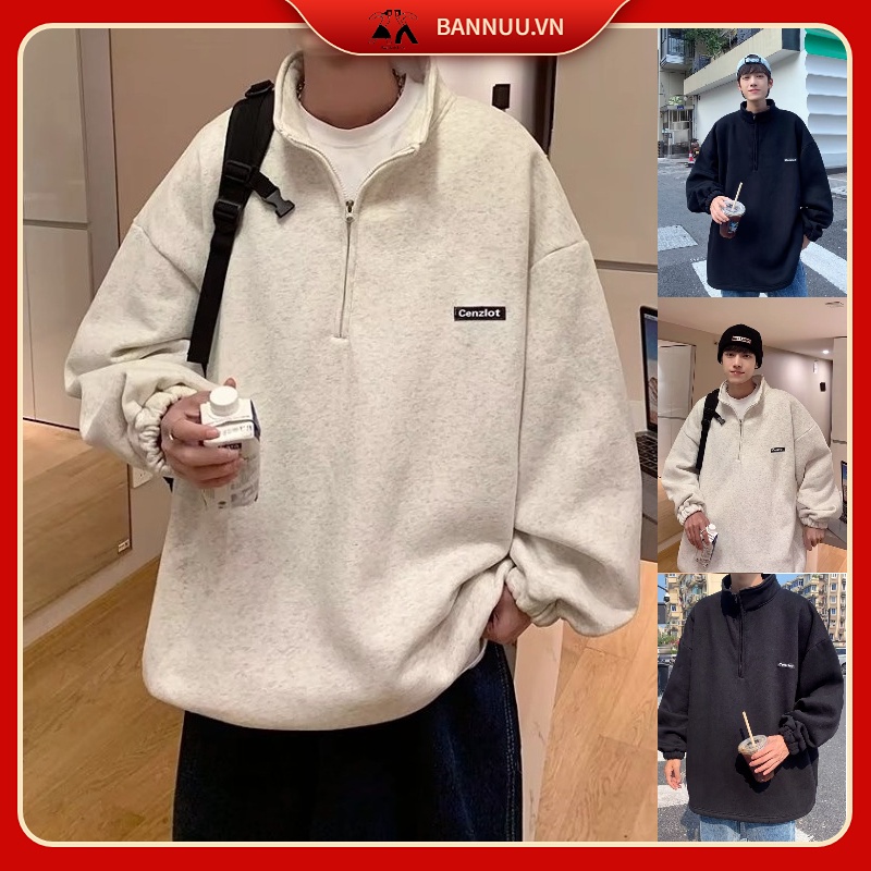 Áo sweater Tay Dài Cổ Tròn In Họa Tiết A1 Phong Cách Hàn Quốc Thời ...