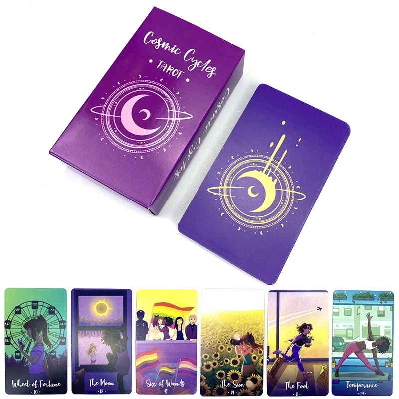 Bộ Bài Cosmic Cycles Tarot Nifoki