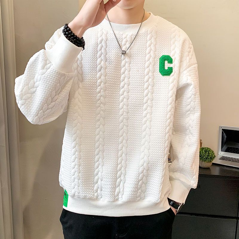 Áo Khoác hoodie Cotton Màu Trắng Đen In Hình lelaki Cao Cấp Thời Trang Xuân Thu Hàng Mới 2022