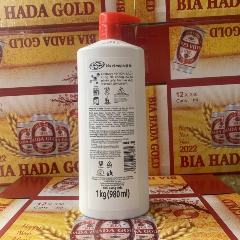 Sữa tắm lifebuoy 1kg