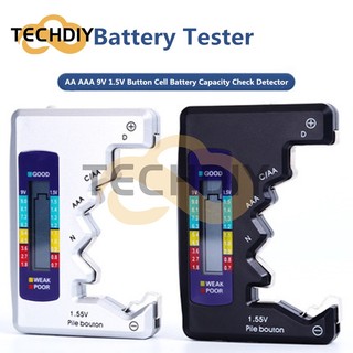 Máy kiểm tra dung lượng pin kỹ thuật số c d n aa aaa 9v 1.5v màn hình lcd