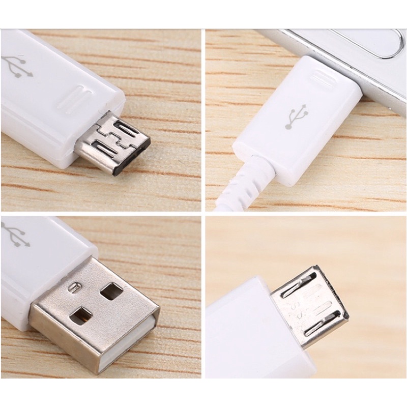 Dây sạc ANDROID 1m đầu sạc usb micro, Cáp sạc Micro Usb cáp sạc truyền được dữ liệu qua máy tính dễ dàng