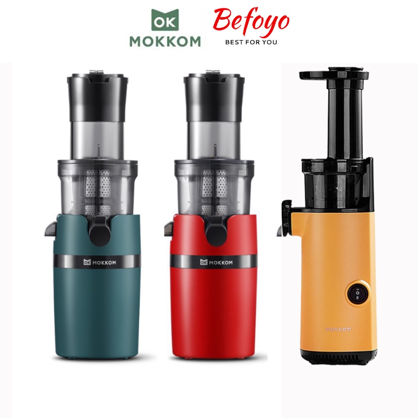 Máy Ép Chậm Trái Cây mini Mokkom MK-199 và  - 200W - ép nguyên quả - bảo hành 12 tháng - MK199
