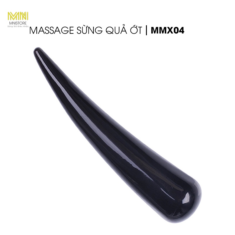 Cây massage sừng ngọn trơn day ấn huyệt kích thước 14-20cm  massage toàn thân,giảm sưng giúp tuần hoàn máu