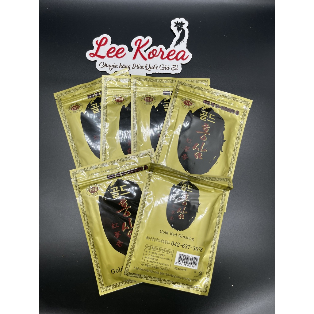 Cao dán sâm Hàn Quốc Gold red Ginseng