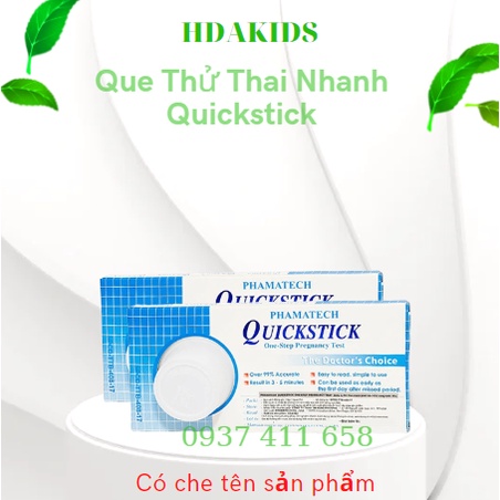 Combo 10 Que thử thai Quickstick- MADE IN USA