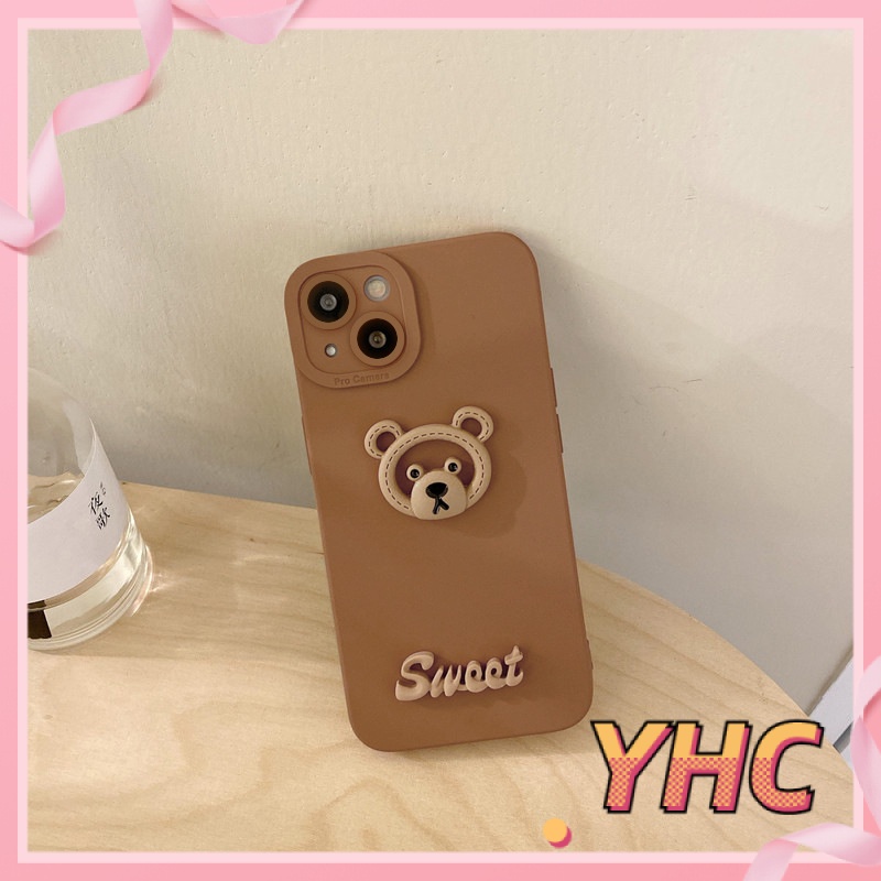 ốp iphone Hình Gấu 3D tương thích iPhone 6/S6/6S/6splus/7/7plus/8/8plus/X/xs/xr/xsmax/11/12/13/pro/Max-032