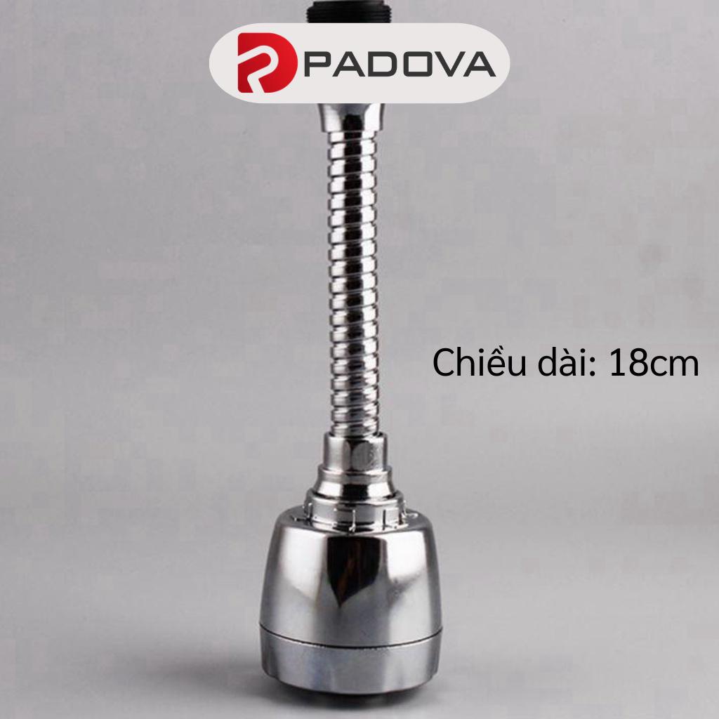 Đầu Nối Vòi Nước Rửa Chén Tăng Áp Xoay 720 Độ Với 2 Chế Độ Nước Chảy PADOVA 8359