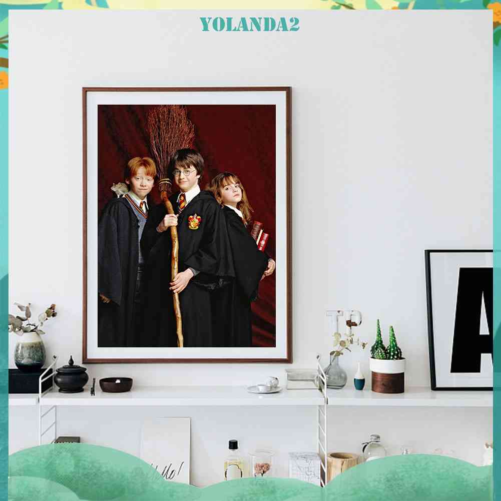 Bộ Tranh Đính Đá 5D Tự Làm Kích Thước 30x40cm Họa Tiết Độc Đáo Trang Trí Nhà Cửa