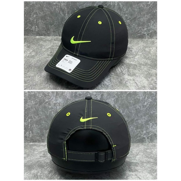 Nón lưỡi trai chính hãng NI KE  HERITAGE hai màu cơ bản, phối lưới thoáng mát, chất lượng cao cấp, quai cài dán.