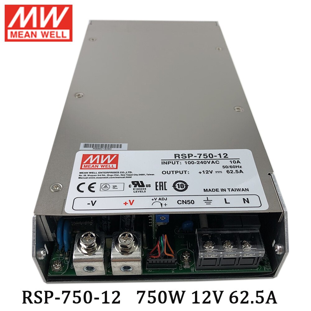 BỘ NGUỒN MEANWELL RSP-750-5, RSP-750-12, RSP-750-15, RSP-750-24, RSP-750-27, RSP-750-48