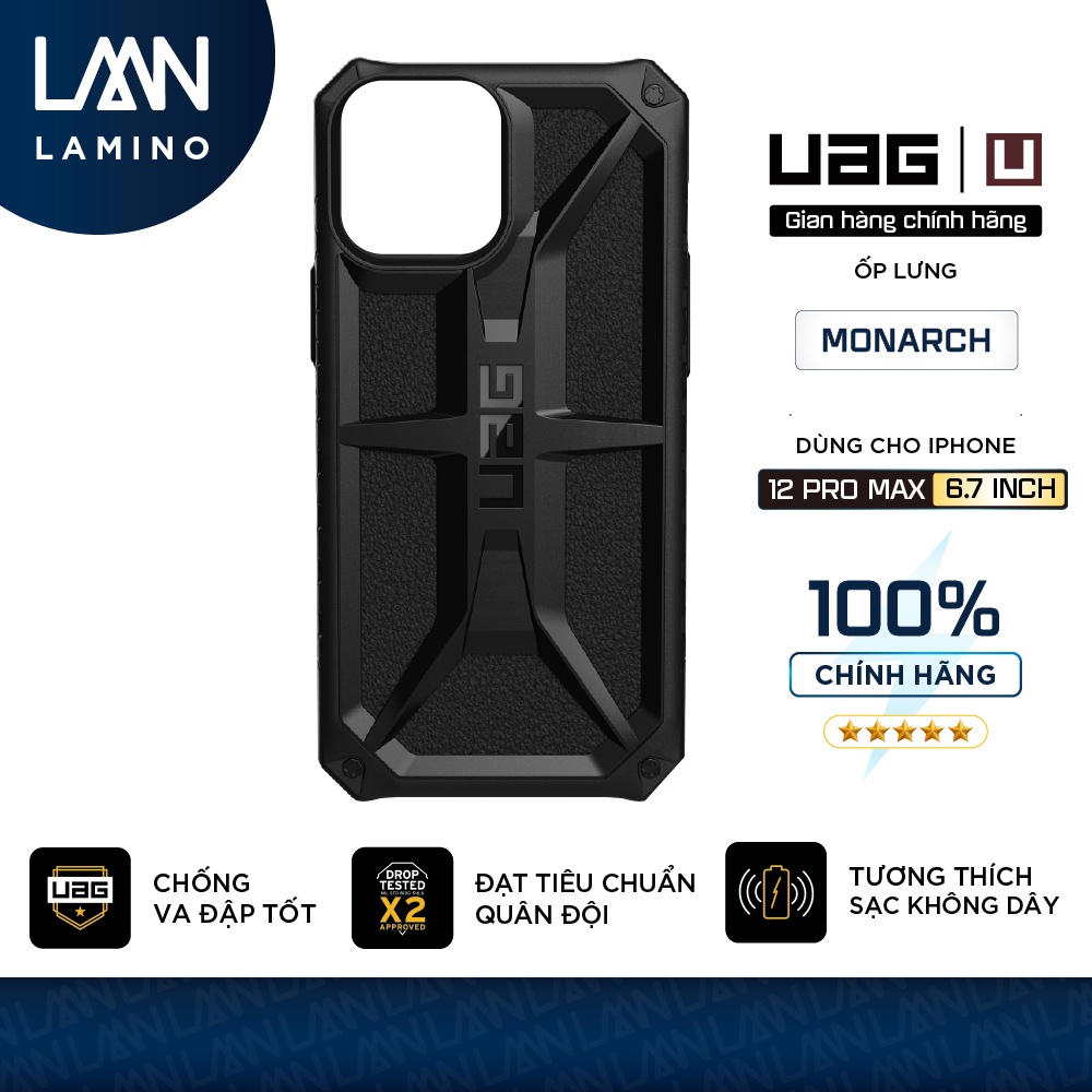 [Thanh Lý] Ốp lưng UAG Monarch cho iPhone 12 Pro Max [6.7 inch]
