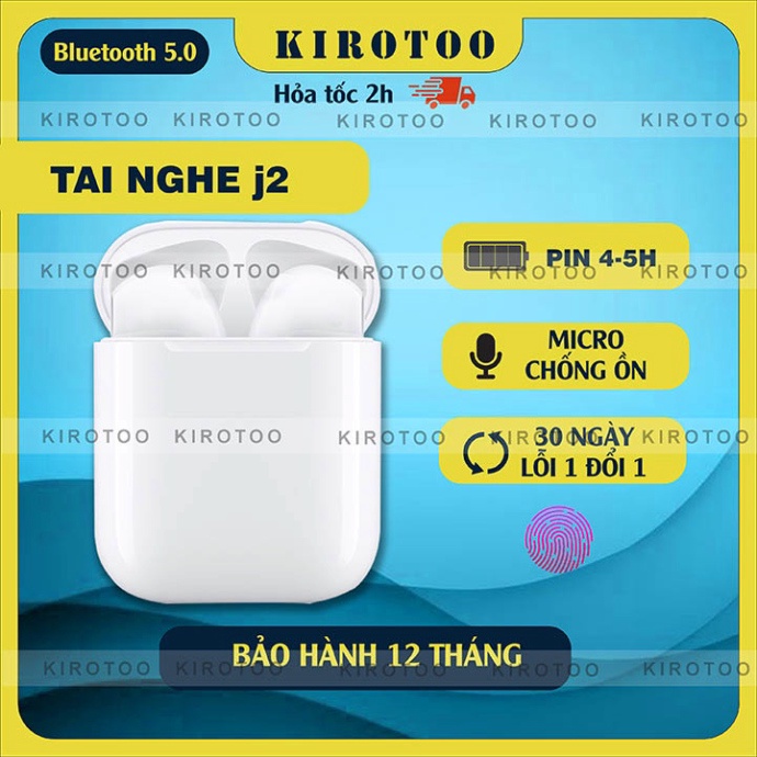 Tai Nghe Bluetooth 5.0 Không Dây Cảm ứng Cực Nhạy Có Mic Dùng Cho Các Dòng Điện Thoại