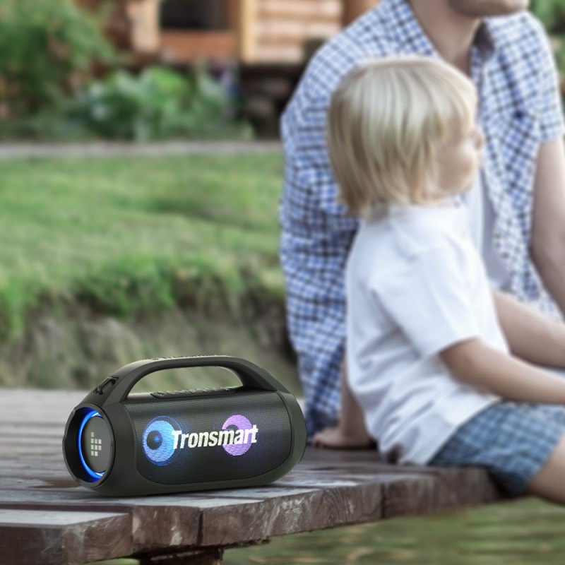 Loa Bluetooth 5.3 Loa Di Động TRONSMART BANG SE, Đèn LED, Công suất 40W, Chống nước IPX6 - Bảo Hành 12 Tháng