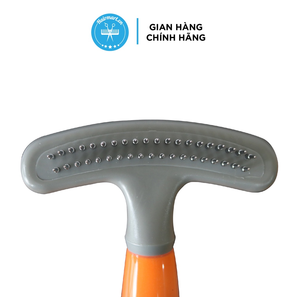 Lược chải hai lưỡi DE-SHEDDER chống rụng lông chó mèo chính hãng Wahl bàn chải lông rụng - Hair Mart