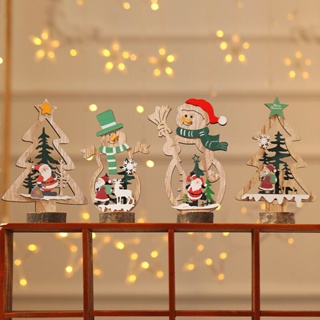 Đồ trang trí Giáng Sinh Noel để bàn - Cây Thông - Móc treo - Vớ tất