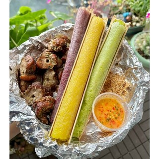 (HCM - CHỈ GIAO HỎA TỐC) Set cơm lam ngũ sắc