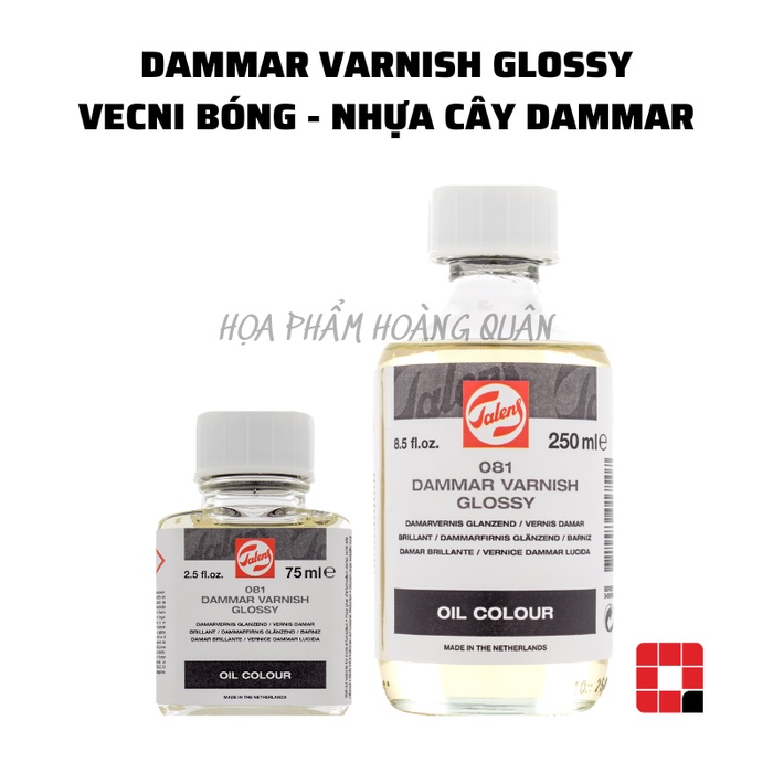 Vecni Dammar phủ bóng - Dammar Varnish Glossy - 081