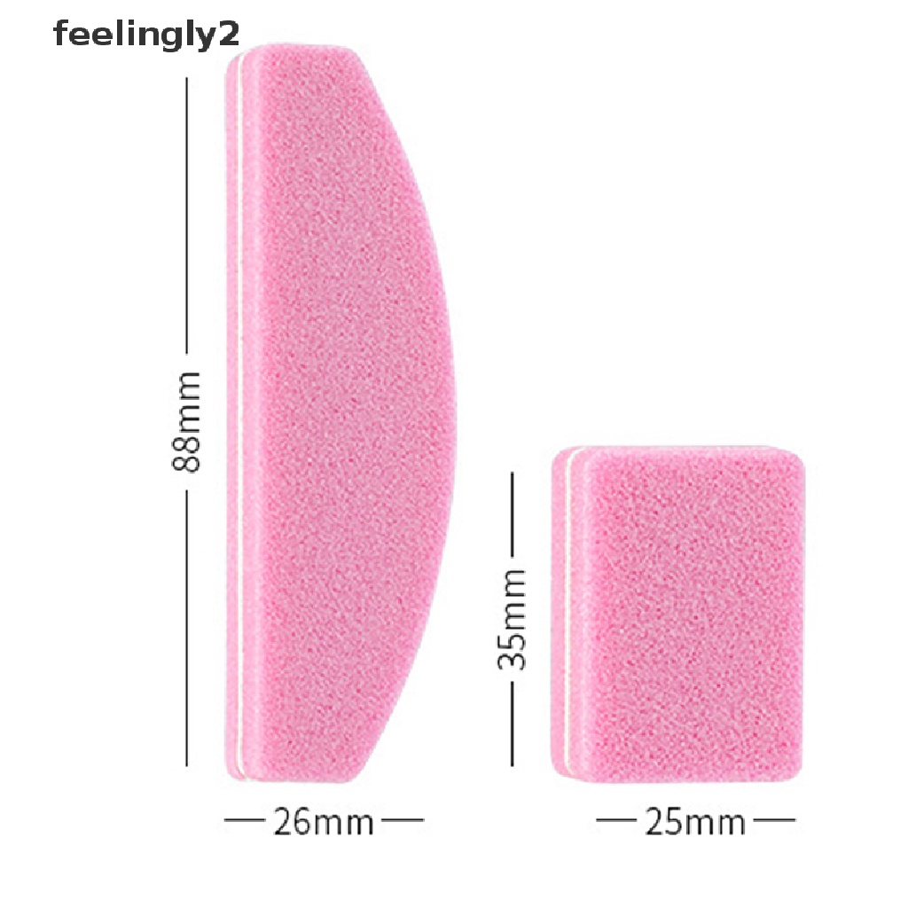 Bộ 10 Đồ Dũa Móng Tay Khối Mini 180 / 100 Grit