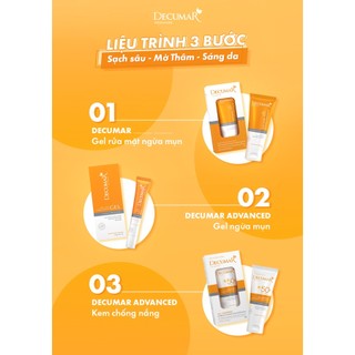 Gel ngừa mụn Nano Decumar Advanced 20g