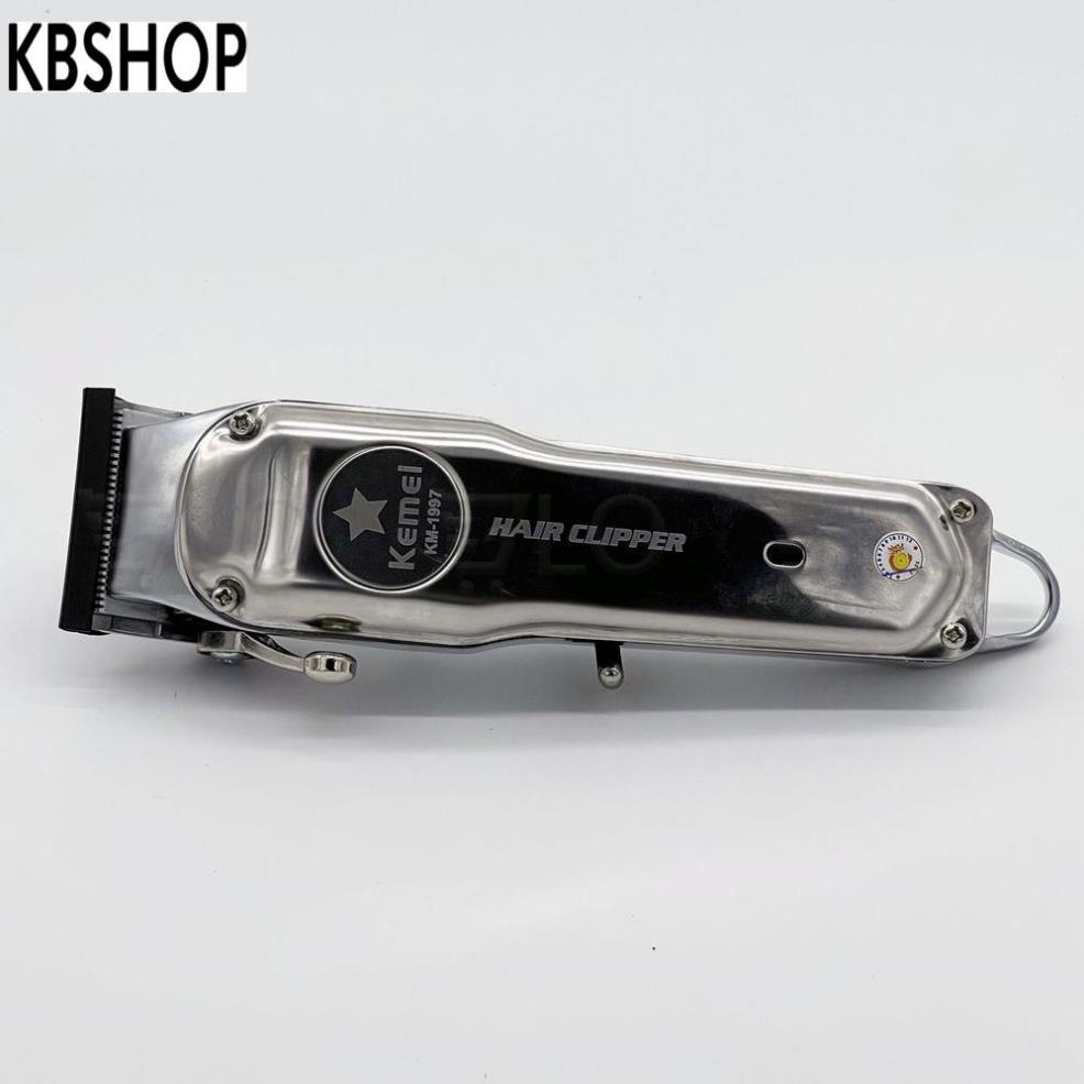 Tông Đơ Cắt Tóc Chuyên Nghiệp Kemei KM-1997/1996, Bứt Phá Mới Của Kemei Sạc Nhanh Lên Hơn 3 Giờ Sử Dụng