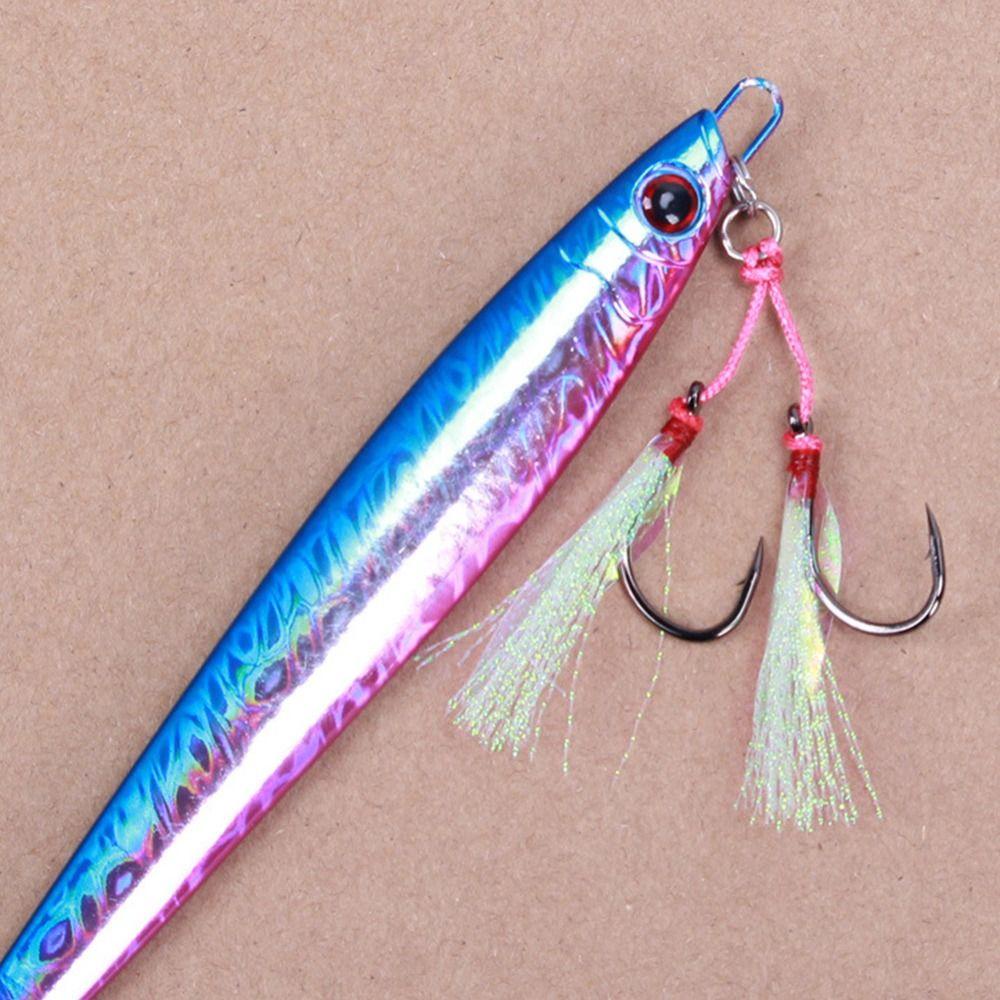 LET Mồi Câu Cá Giả Bằng Kim Loại 4 Màu 100g 120g