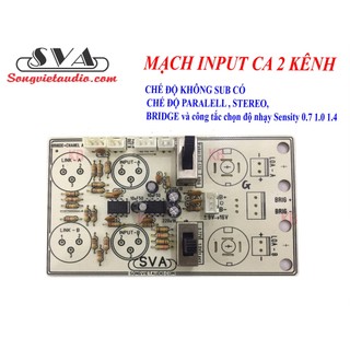 MẠCH INPUT CA