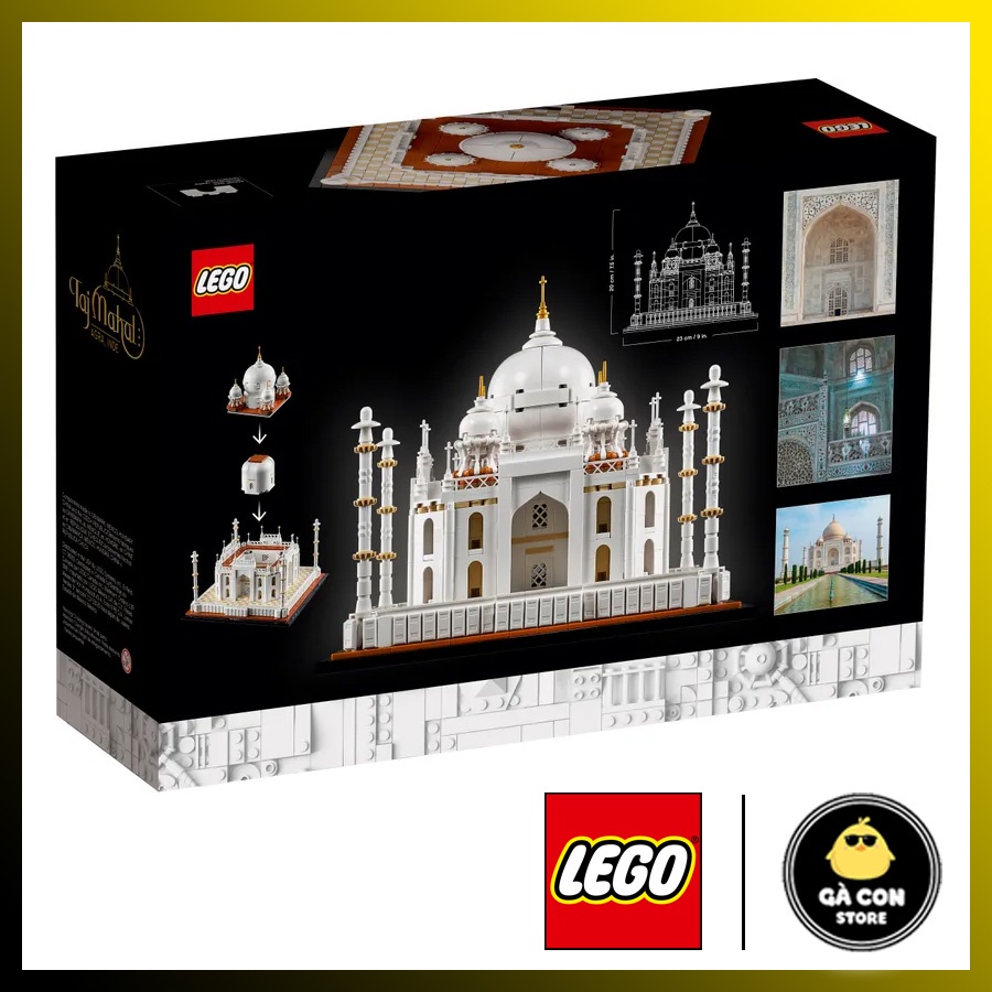 LEGO Architecture 21056 Taj Mahal Ngôi đền Taj Mahal.