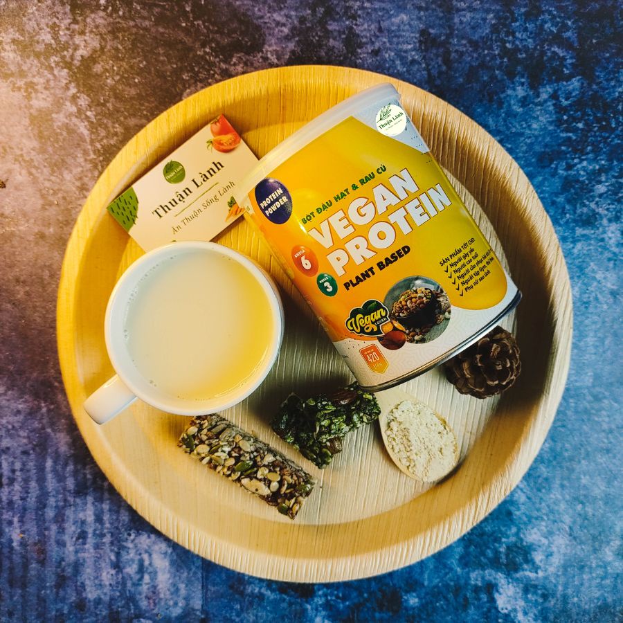 Bột Sữa Rau Củ Đậu Hạt Vegan Protein - Mát người, đẹp da, giữ dáng - Thuận Lành