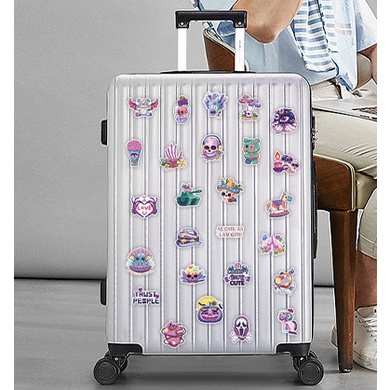 Hình dán Sticker 50 tấm graffiti hoạt hình /kinh dị  cute chống nước dán mũ bảo hiểm, dán xe, điện thoại,mã 107