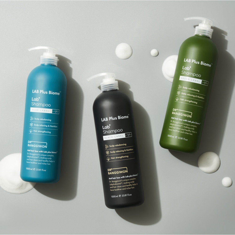 Dr.Banggiwon Lab plus Biome Blue Label Shampoo 1000ml / Scalp Deep Cleansing Anti Hair Loss Shampoo