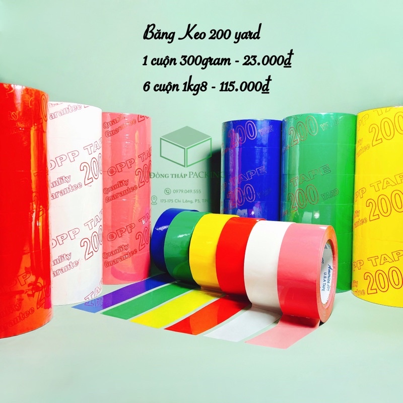 1 CUỘN BĂNG KEO 200 YARD