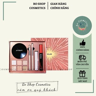 Set trang điểm cao cấp 6 món đầy đủ clio special makeup set 01 a gift for you