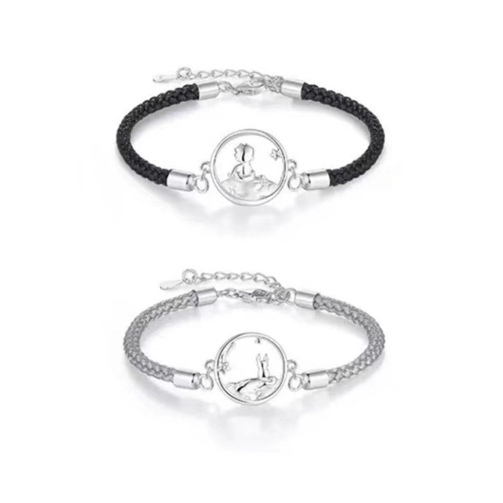 Vòng cổ Mặt Hình Hoàng Tử Bé Và Chú Cáo Thời Trang Cho Cặp Đôi