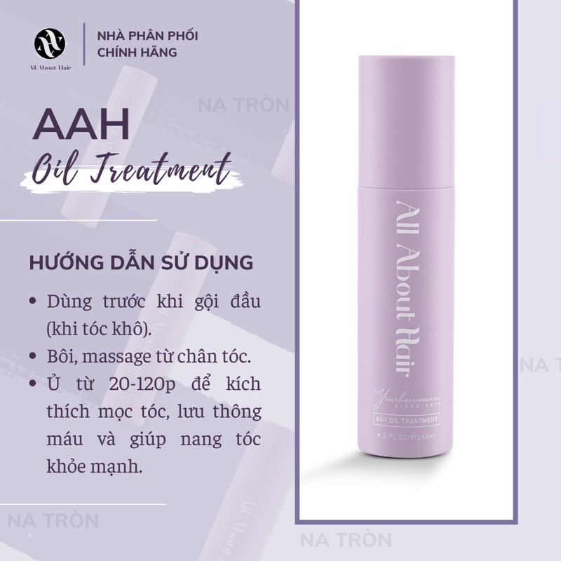 Dầu ủ OIL TREATMENT giúp giảm rụng , kích  mọc tóc, tặng dầu xả biotin mini