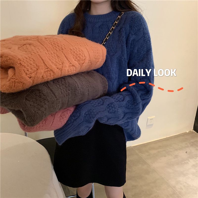 Áo Len Dày Chui Đầu Thời Trang Hàn Quốc