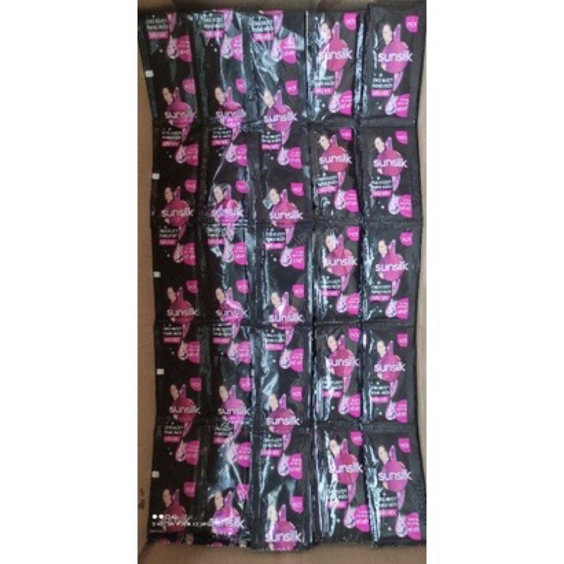 combo 6 dây dầu gội/xả sunsilk 10 gói